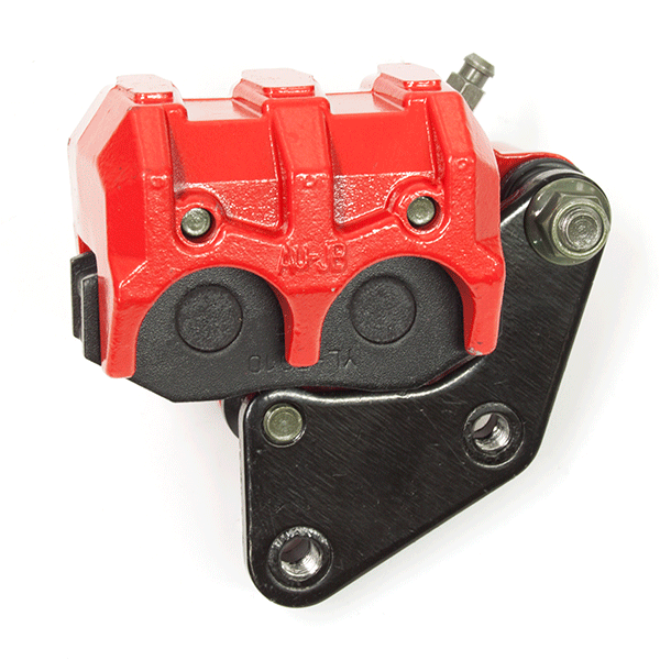 Front Red Brake Caliper Twin Pot