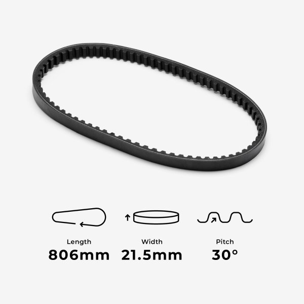 Drive Belt 806-21.5-30 for LJ300T-18-E5, LJ300T-18A-E5