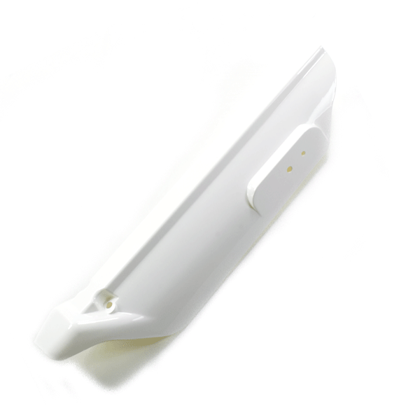 Front Left Gloss White Suspension Cover for STR125YB, STR50