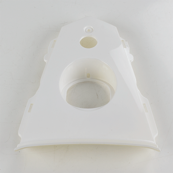 White Fuel Cap Surround Trim Piece