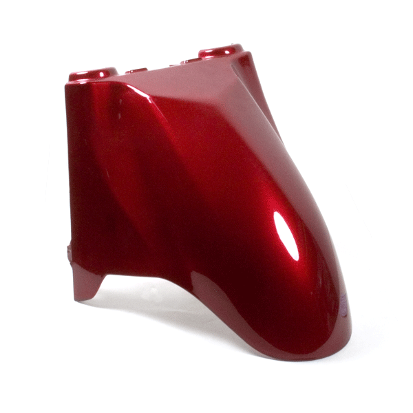 Front Metallic Red Mudguard