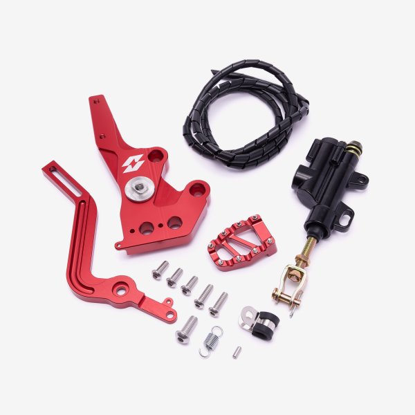 Full-E Charged Rear Hydraulic Foot Brake Black