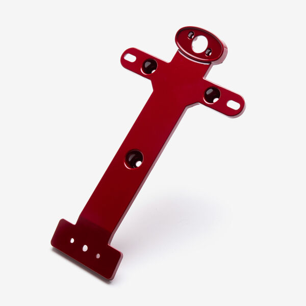 Number Plate / License Bracket Red