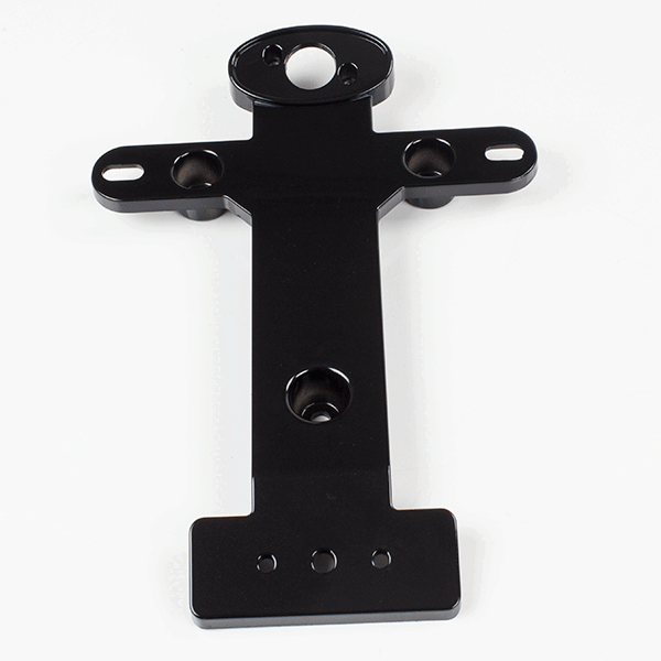 Rear Number Plate / License Bracket Black for FT50QT-27, FT125T-27, FT125T-27-E4