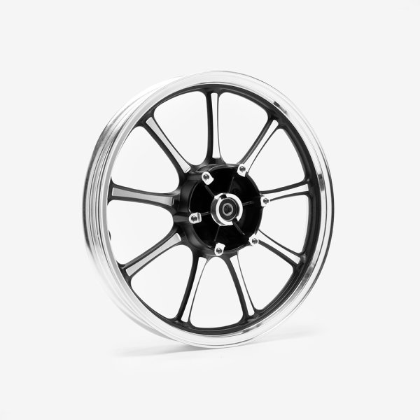 Front Silver/Black Wheel 18 x 2.15inch for ZS125-79-E5