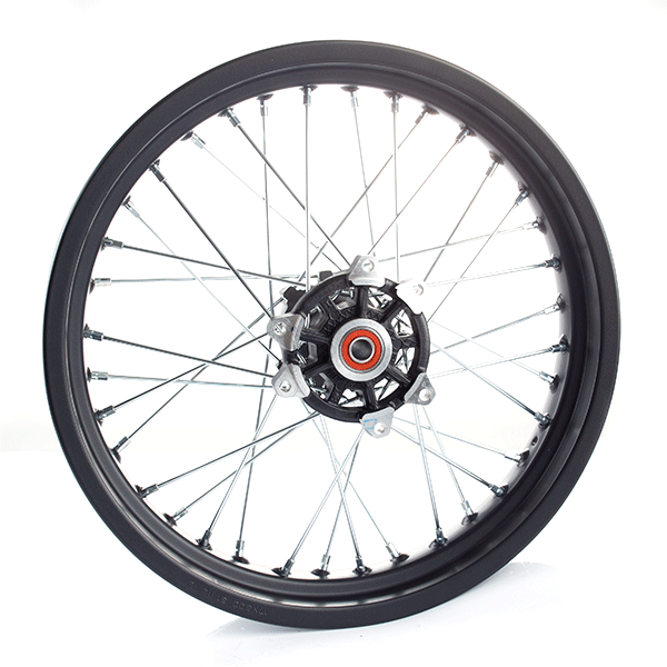 Rear Black Wheel 17 x 3.00inch for UM125-SC