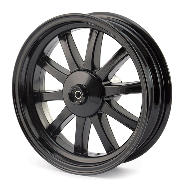 Front Black Wheel 12 x 3.50inch for LJ125T-V