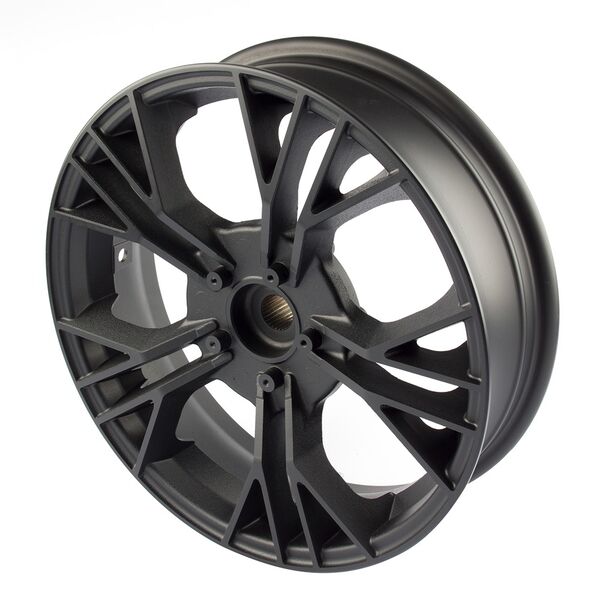 Rear Black Wheel 14 x 4.00inch for TR300T-P, MITT330GTS, TR300T-P-E5