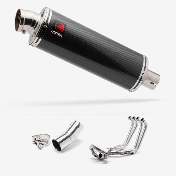 Lextek Stainless Steel OP8C Full Exhaust System for Honda CB1000R (18-24)