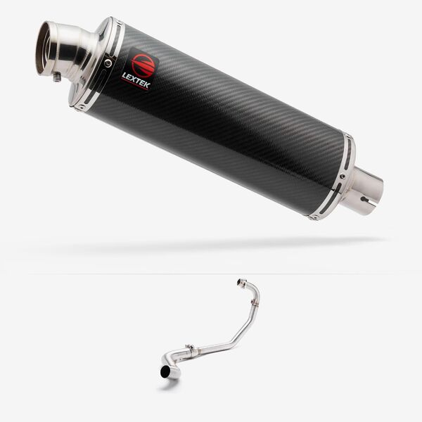 Lextek Stainless Steel OP8C Full Exhaust System for Lexmoto RSS 125 (22-24)