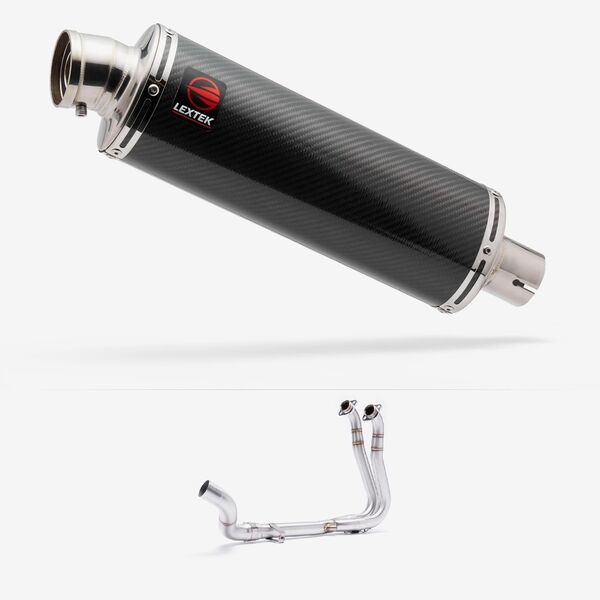 Lextek Stainless Steel OP8C Full Exhaust System for Suzuki GSX-8S (23-24)